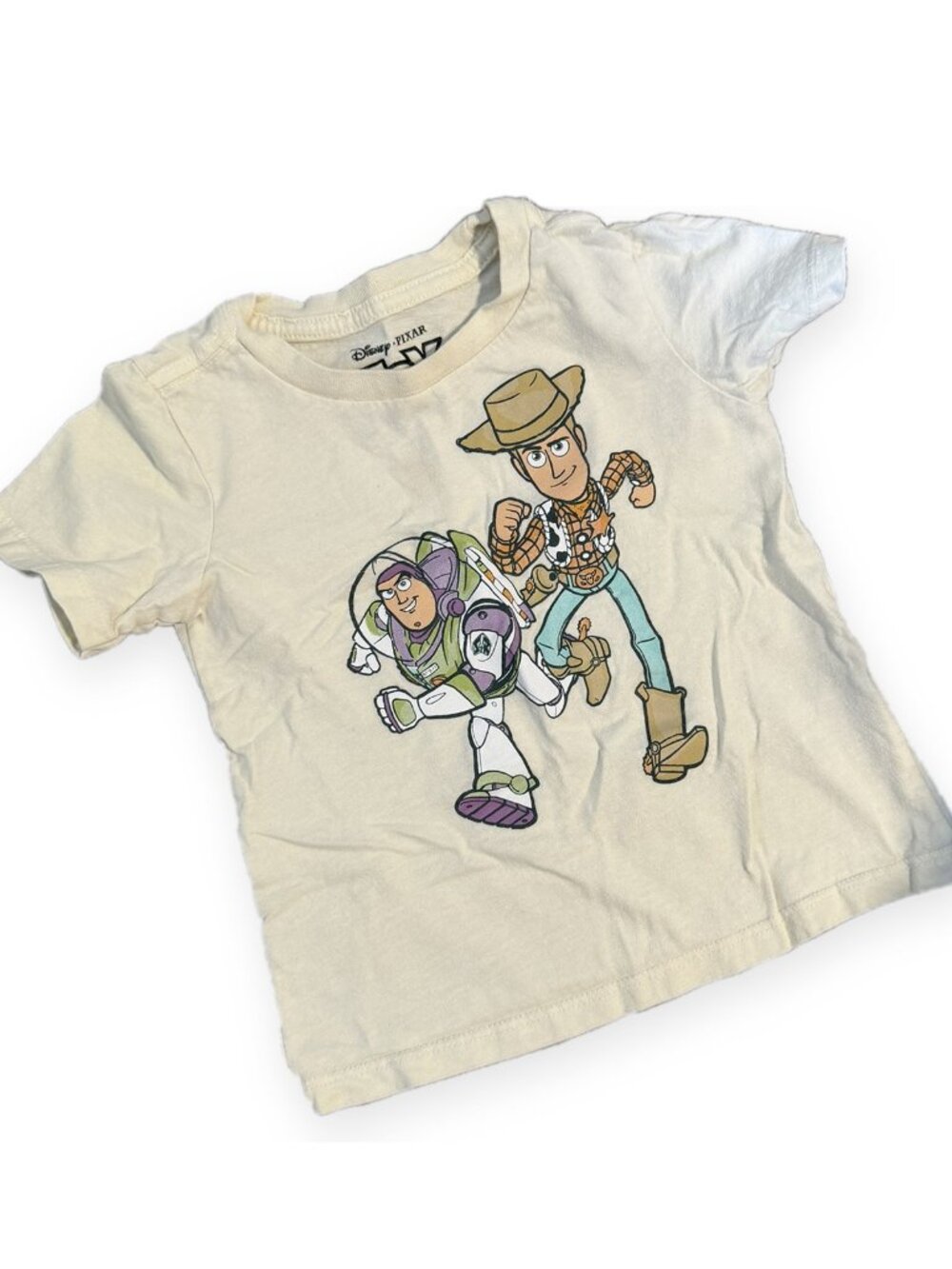 Toy Story Boys T-Shirt | Buzz and Woody | Size 2T | Disney Pixar